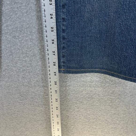 Vanity Collection Jeans Womens Size 6 Blue Floral Embroidered Cotton Blend - Picture 13 of 13